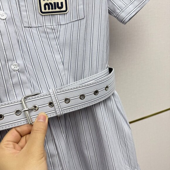 Miu Miu new collared shirt dress - Picture 4 of 7